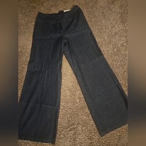 CATO PINSTRIPE TROUSER FLARE PANT